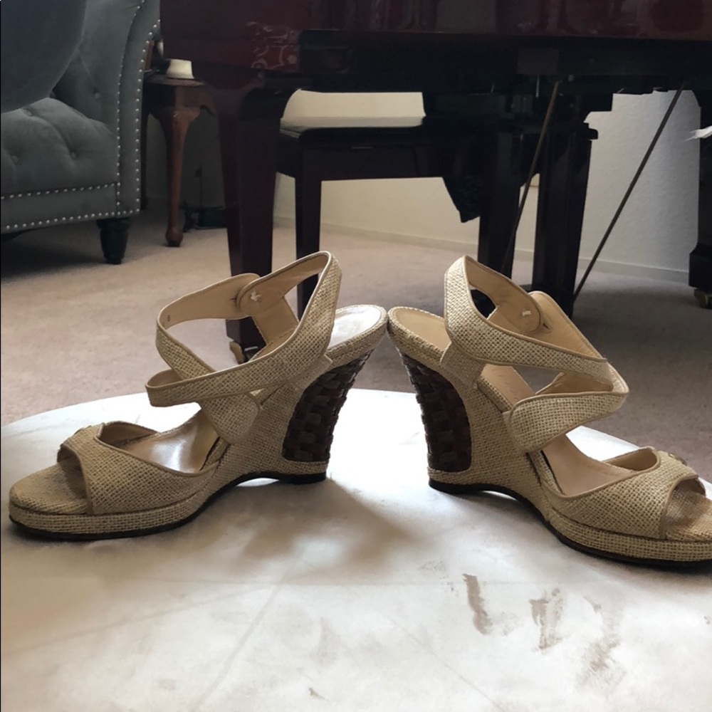 Authentic  Ferragamo Wedge Sandals